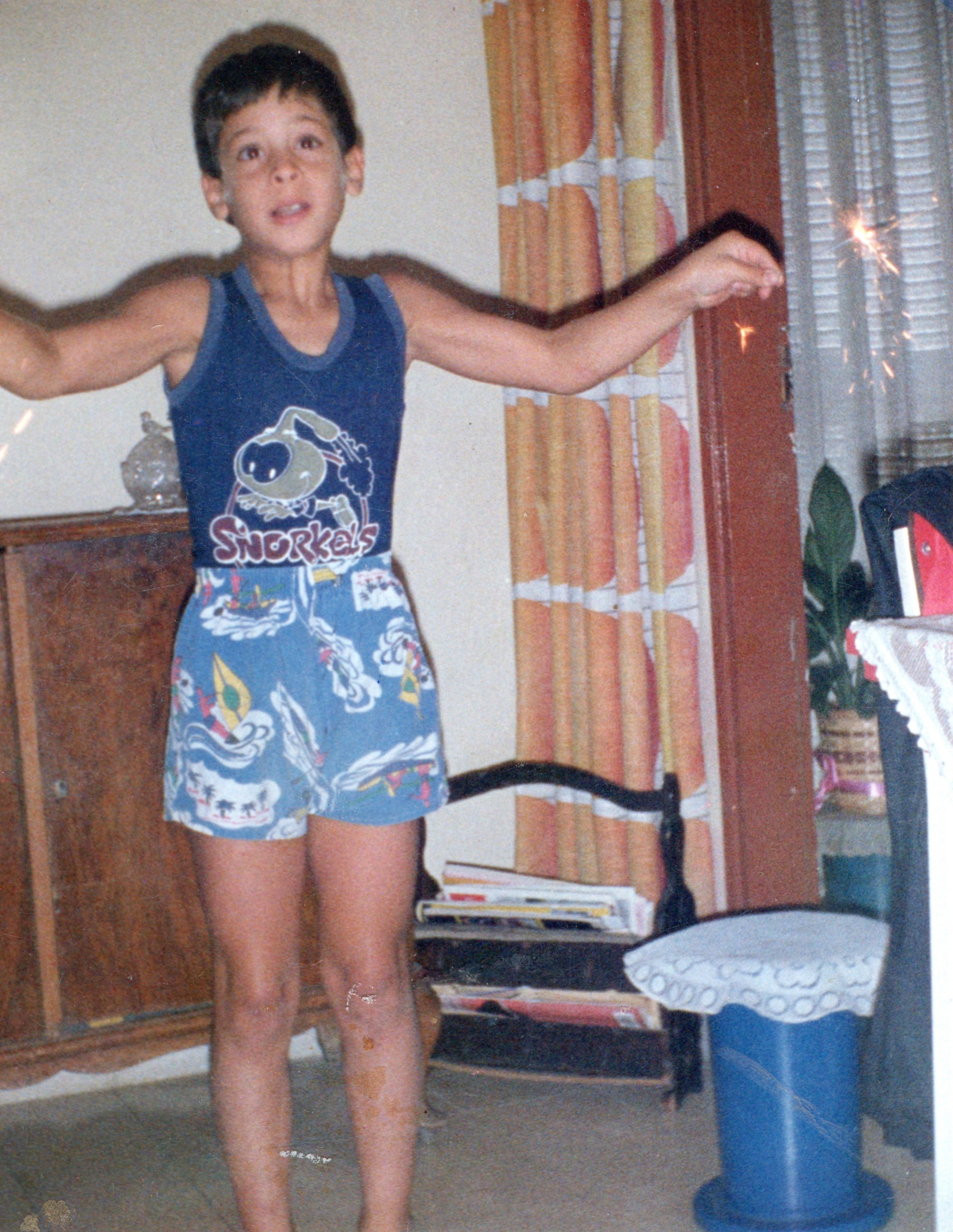 Young Eran as a child